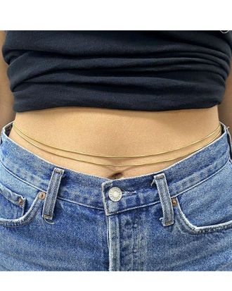 Adornia Adornia 14K Plated Waist Chain