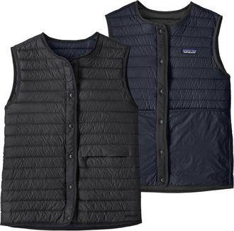 Patagonia Lightweight Reversible Down Sweater Vest Daunengilet f&uuml;r Damen | schwarz