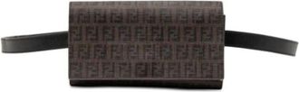 Fendi Pre-owned Belt Bags, female, Brown, Size: ONE SIZE Pre-owned Vintage Belt Bag
