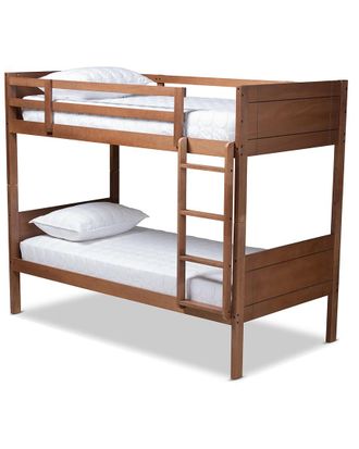 Design Studios Elsie Modern And Contemporary Twin Size Bunk Bed