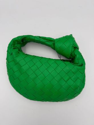 Bottega Veneta BOTTEGA VENETA JODIE MINI Green Womens Handbag (Pre-Owned)