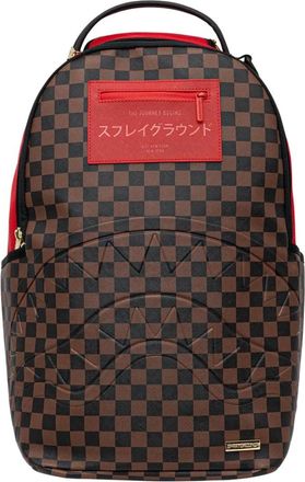 Sprayground Zaino Katana Check Boss - - Bags - unisex - Marrone - ONE SIZE