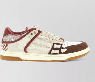 Amiri xl skel low sneakers perforated toe