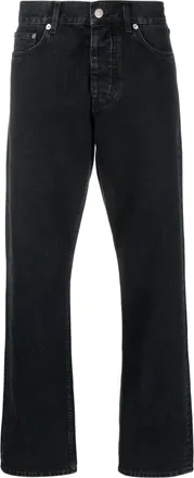 Sunflower straight-leg organic-cotton jeans - men - Organic Cotton - 34/34 - Black