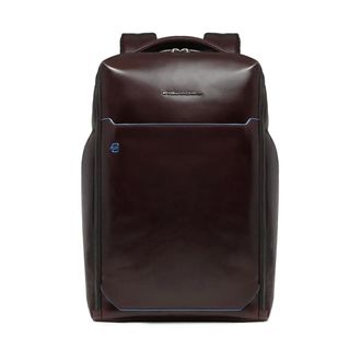 Piquadro Backpacks, male, Brown, Size: ONE SIZE Blue Square Backpack 15
