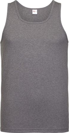 Isa Muscleshirt ISA BODYWEAR Athletshirt, Herren, Gr. XXL, anthrazit, Obermaterial: 95% Baumwolle CO. 5% Elasthan EL., Shirts Muscleshirt