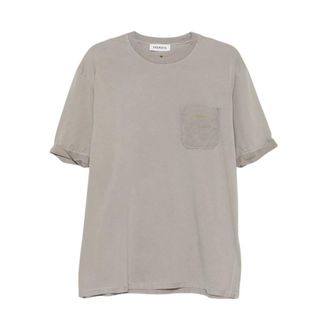 Premiata T-Shirts, male, Gray, Size: XL Oversized Jersey