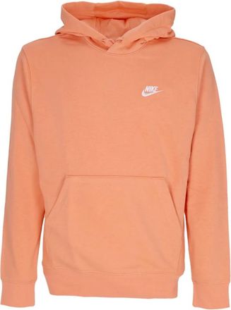 Nike Lightweight Club Hoodie - Heren - Sportshirts - Oranje - XL - Katoen - Fitness