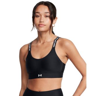 Under Armour Sport-BH UNDER ARMOUR UA INFINITY MID 2.0 BRA, Damen, Gr. XL, N-Gr, weiss (schwarz,, wei&szlig;), Obermaterial: 86% Polyester, 14% Elasthan, BHs Sport-BH, m