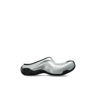 Balenciaga Mules, male, Gray, Size: 11 US Basketball Mule Sneaker