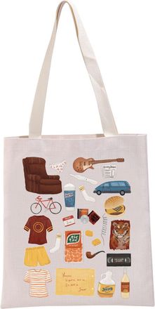 Generic PYOUL Ju-no Movie Inspired Gift Michael Cera Fan Tote Bag Ju-no Movie Fan Handbag Michael Cera Merch (Michael Cera Fan T)