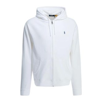 Polo Ralph Lauren Full Zip Hoodie - Heren - Sweatshirts & Hoodies - Wit - Maat: XL Katoen