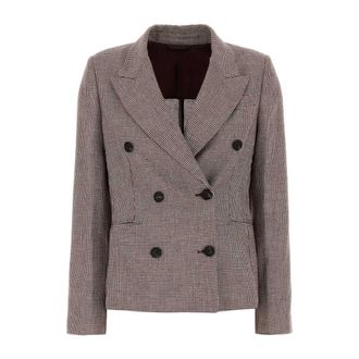 Brunello Cucinelli Suit-type Jacket - female - Brunello Cucinelli - Blazers - Multicolor - S - Jackets