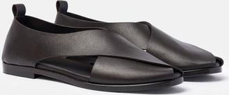 Scarosso Eros Sandals in Dark Brown - Calf Leather at Nordstrom, Size 43.5