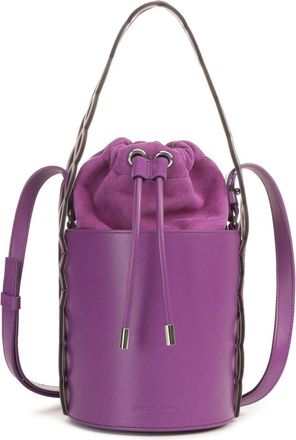 Sergio Rossi Borsa a secchiello Mermaid - Viola