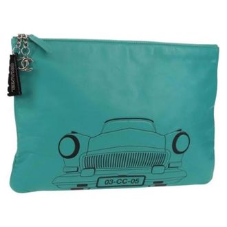 Chanel Pochette in pelle Pre-owned - - Pre-owned - Donna - Verde - ONE SIZE