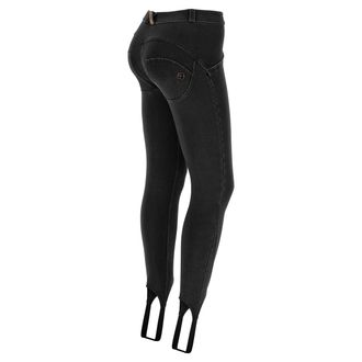 Freddy Jeggings push up WR.UP vita regular con ghette sul fondo