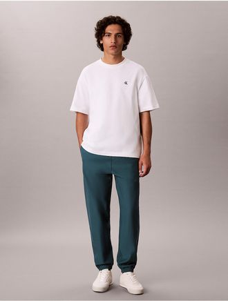 Calvin Klein Jeans Calvin Klein Mens Premium Fleece Joggers - Open Blue - 2XL