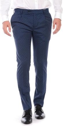 Daniele Alessandrini Jeans - Heren - Nette broeken - Veelkleurig - L - Polyester - Broeken