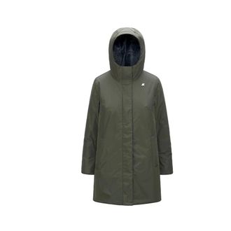 K-Way Dames, Mantels, Groen, Maat: S Nylon