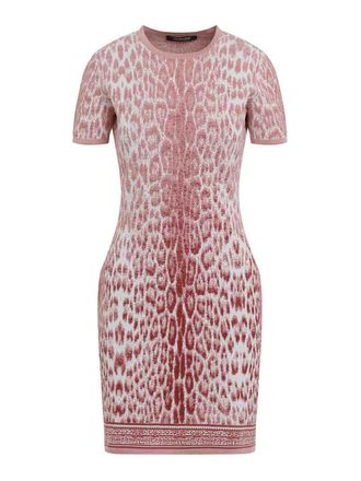 Roberto Cavalli Jaguar Print Dress
