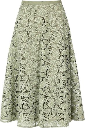 Pennyblack Penny Black Rokken Groen - Dames - Midirokken - Groen - L - Katoen - Rokken