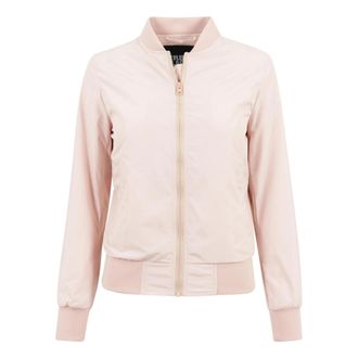 Urban Classics Dames/Dames Lights Bomberjack (Lichtroze)