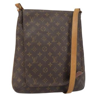 Louis Vuitton Musette Salsa Monogram Canvas Brown Canvas Handbag (Pre-Owned)