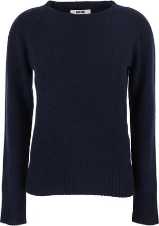 Mauro Grifoni Dames, Truien, Blauw, Maat: XS Wol