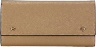 Celine Tweedehands leren portemonnees - Dames - Vintage Accessoires - Beige - ONE Size - Vintage