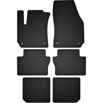 OEM Alfombrillas De Goma De 3 Filas Para 7 Personas: Para Monovolumen Familiar Opel Zafira B (a&ntilde;os De Modelo 2011-2014)