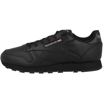 Reebok Classic Leather, Womens Low-Top Sneakers, Black (Intense-Black), 3.5 UK (35 EU)