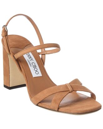 Jimmy Choo London Elsy 85 Suede Sandal