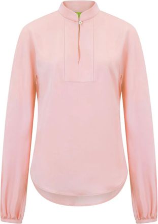 Shanghai Tang Blusa Tang in seta - Rosa