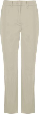 Bomboogie Chino Broeken - Dames - Straight fit broeken - Beige - 2XS - Katoen - Broeken