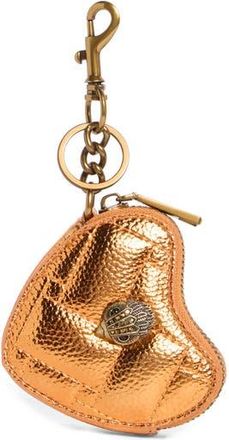 Kurt Geiger Heart Bag Charm in Orange at Nordstrom Rack