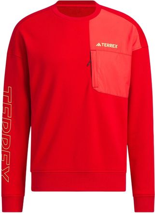 adidas x Terrex Sweatshirt Red Solar Yellow IP9948