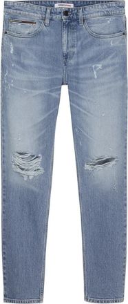 Tommy Jeans Stijlvolle Blauwe Denim Jeans voor Heren - Heren - Regular Fit Jeans - Blauw - W33 - Denim - Jeans