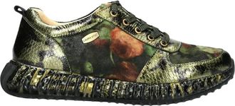 Laura Vita Burton Sneaker - Dames - Sneakers - Groen - 40 EU - Leer - Schoenen
