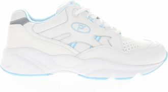 Prop&eacute;t Womens Stability Walker Shoes In White/denim