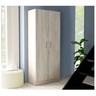 OEM Kit Armario 2 Puertas 71x51,5xh181 Cm Blanco Ges