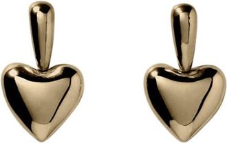 Annika Inez Voluptuous Heart Drop Earrings in Gold at Nordstrom