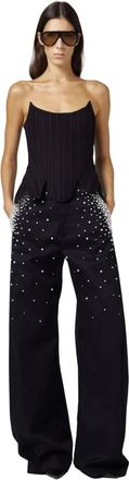 Giuseppe Di Morabito Mujer, Pantalones, Negro, Talla: S
