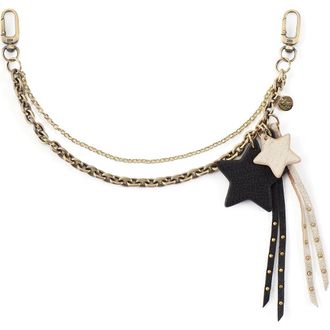 Hobo Stardust Swag Bag Charm in Black at Nordstrom