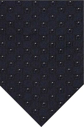 Ferragamo Black Jacquard Tie
