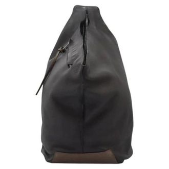 Loewe Pre-owned Cross Body Bags, unisex, Gray, Size: ONE SIZE Pre-owned Anton sling bag