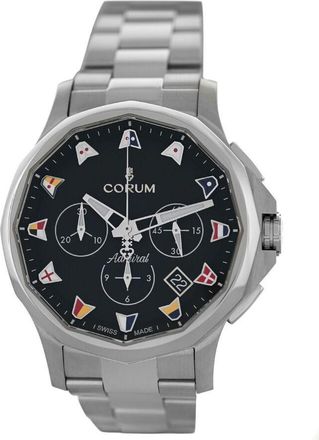 Corum Admiral Legend Chronograph Automatic Black Dial Mens Watch 984.111.20 A984/04252