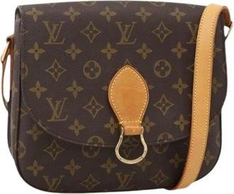 Louis Vuitton Pre-owned Cross Body Bags, female, Brown, Size: ONE SIZE Pre-owned Vintage Monogram Shoulder Bag
