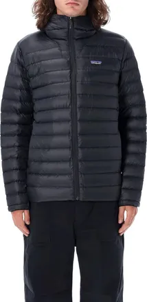 Patagonia Black Padded Hooded Jacket