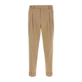 Pantaloni Torino Slim-fit Trousers, male, Brown, Size: 2XL Cotton Style Pant